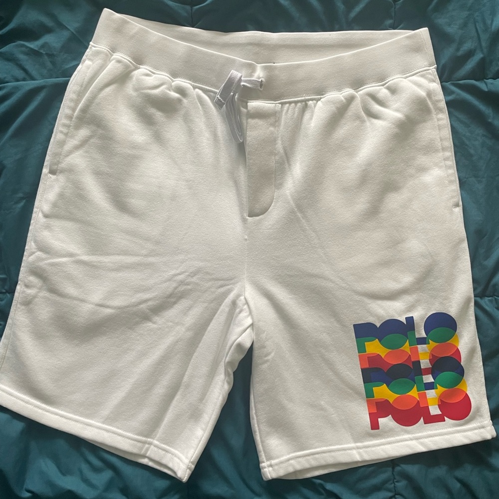 polo Ralph Lauren Logo Graphic fleece shorts